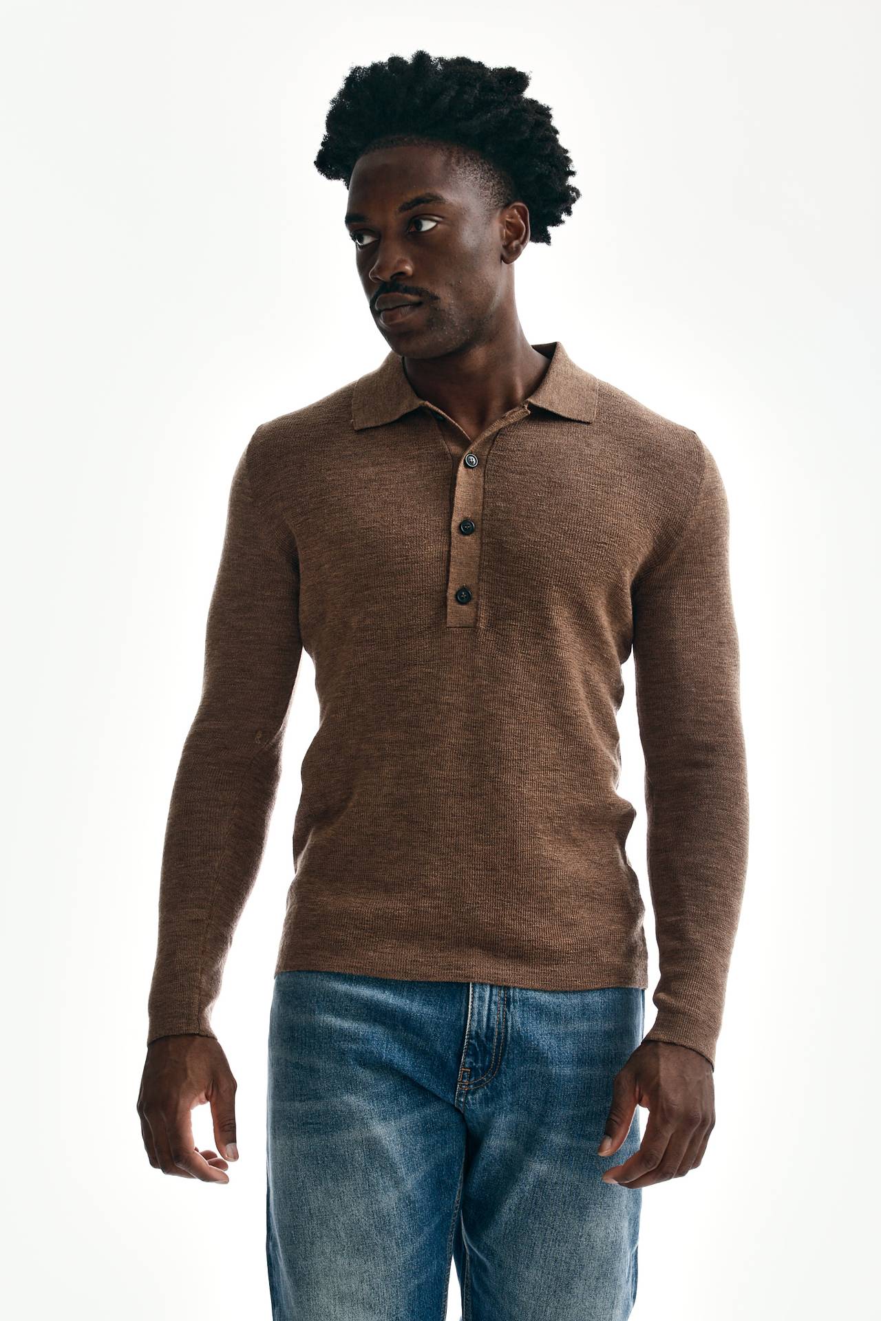 Polo in lana uomo hotsell