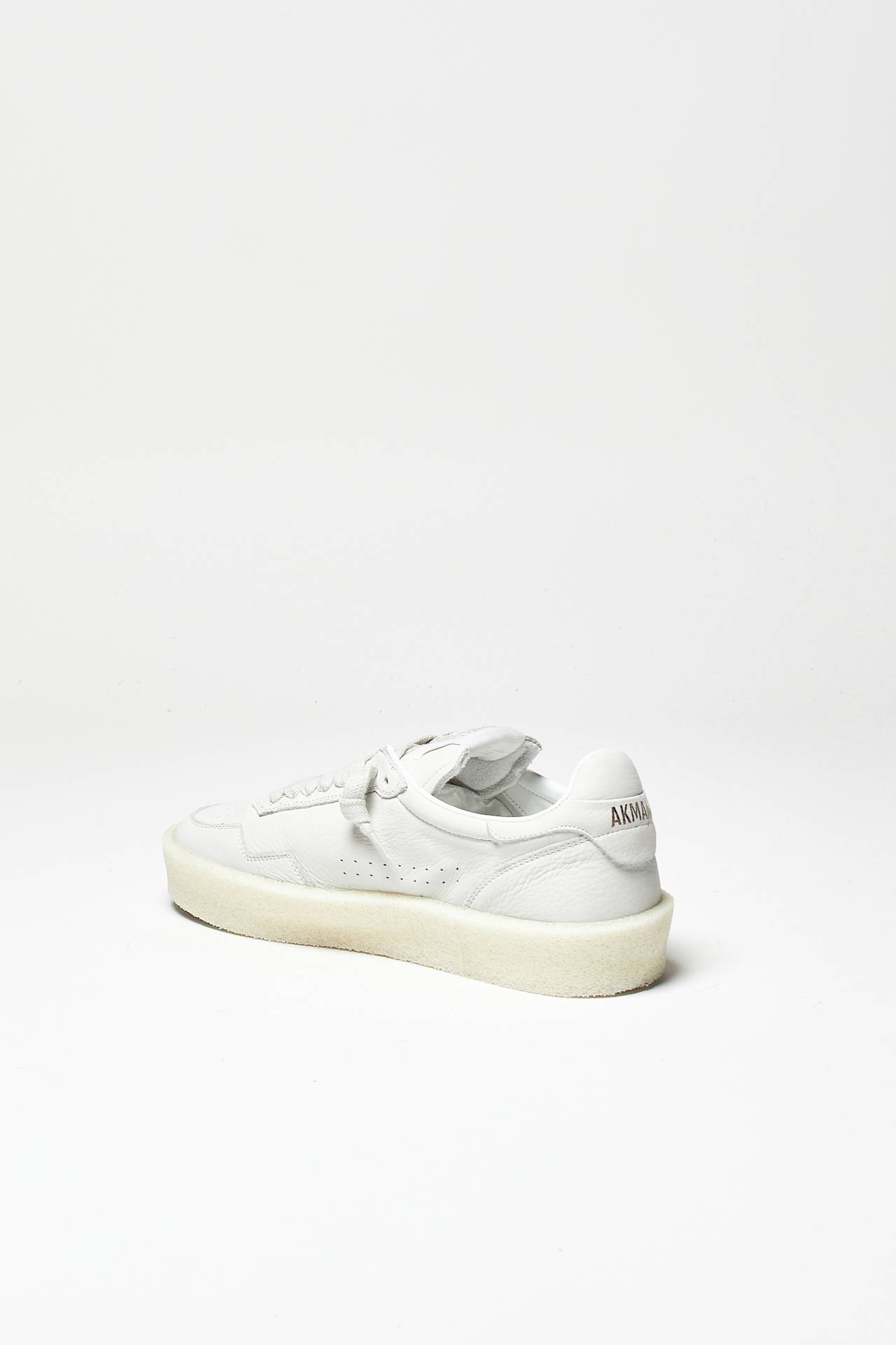 Sneakers in pelle camoscio bianco
