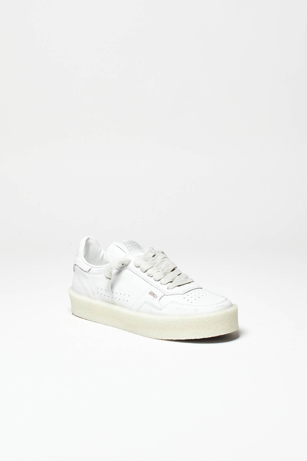 Sneakers in pelle bianco