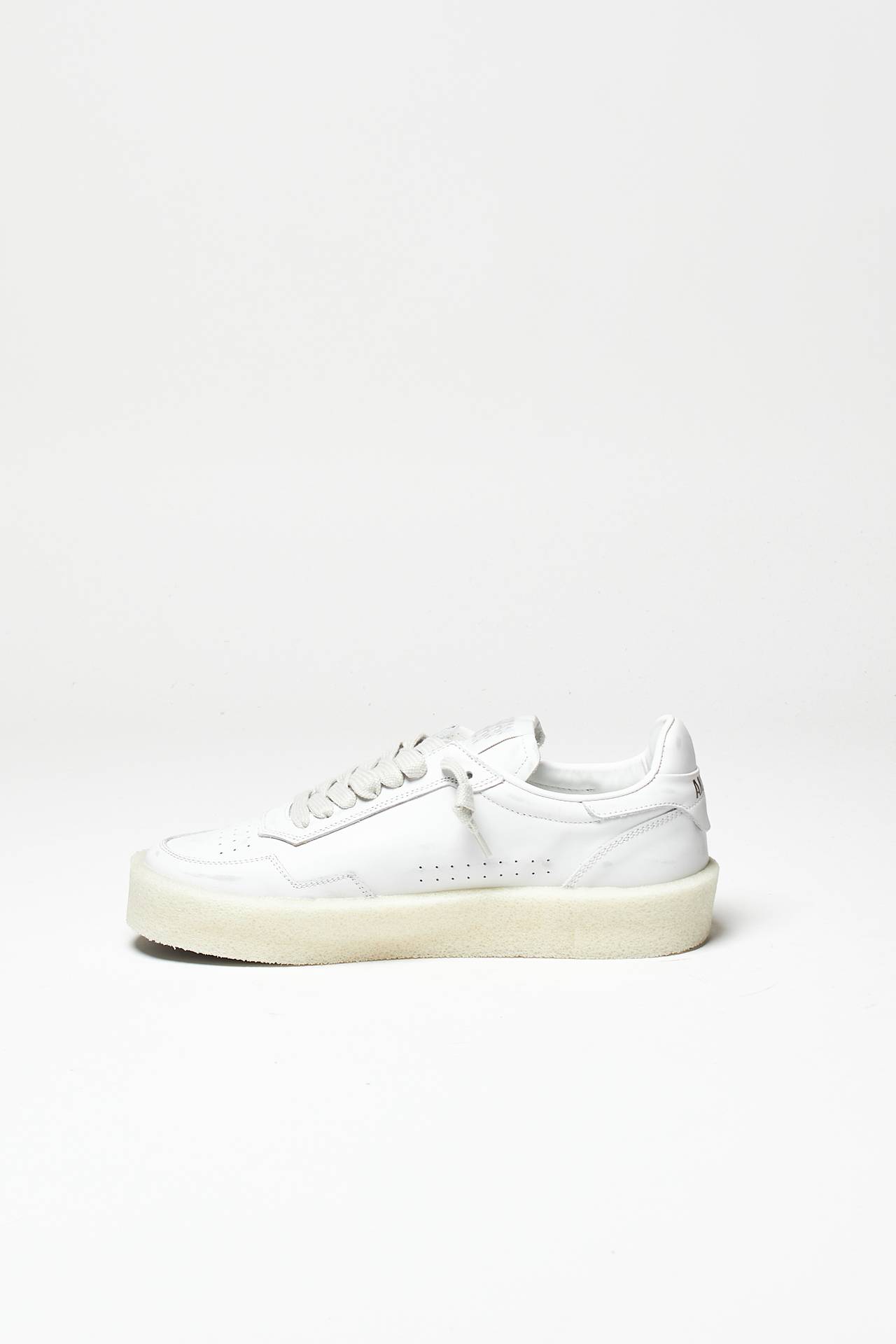 Sneakers in pelle bianco