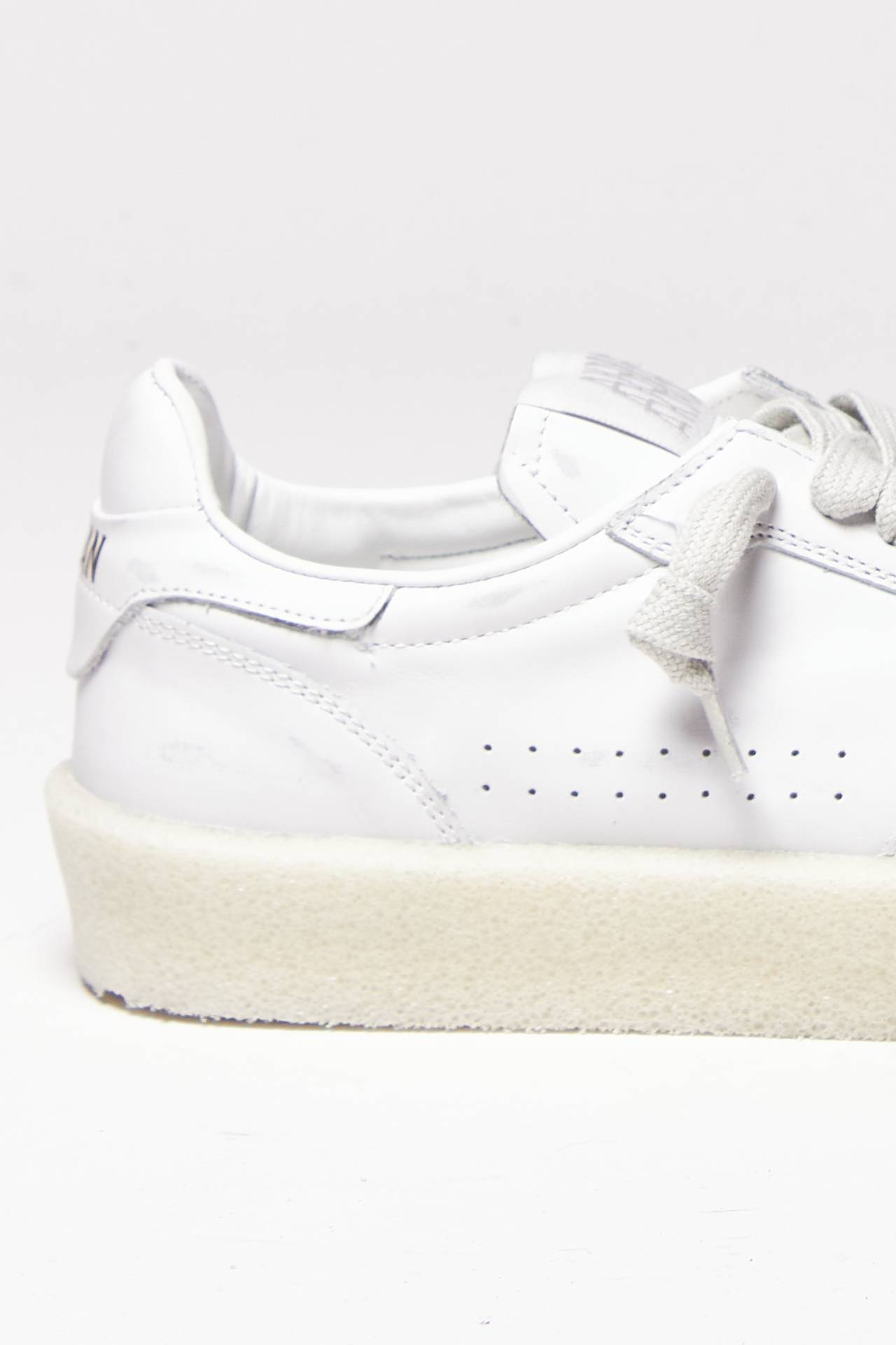 Sneakers in pelle bianco