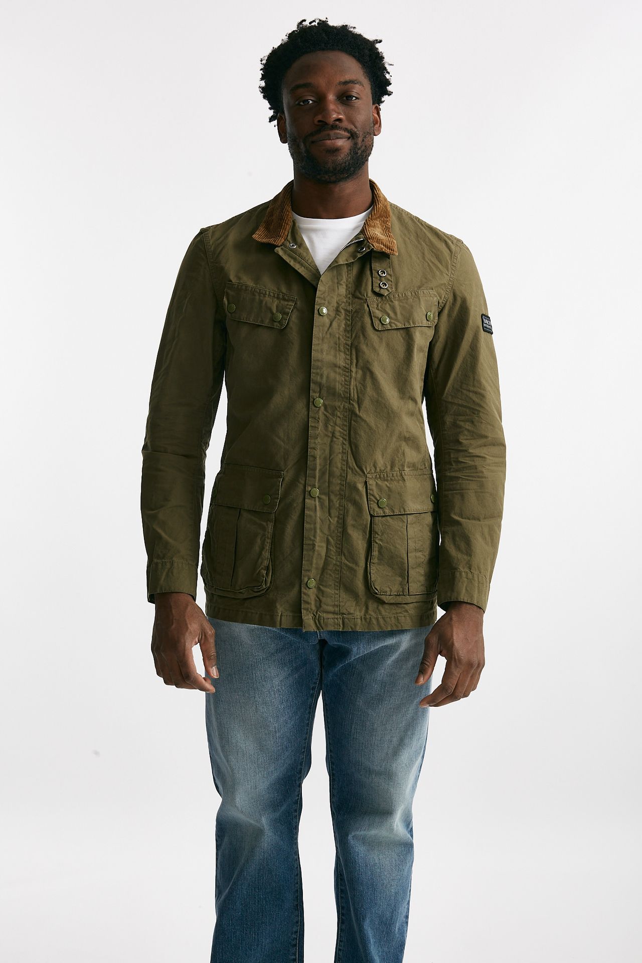 Giacca SUMMER WASH DUKE verde militare