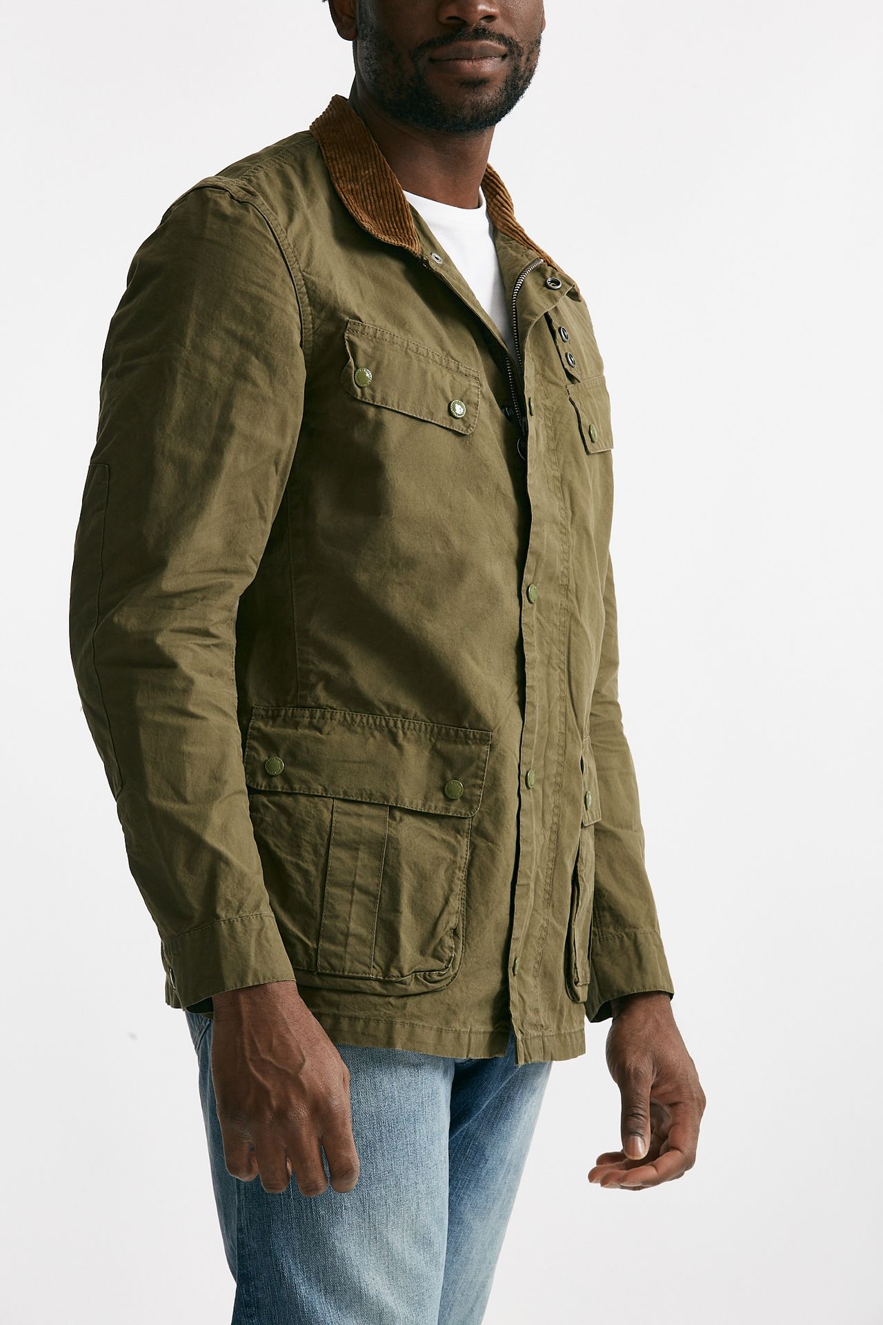 Giacca SUMMER WASH DUKE verde militare