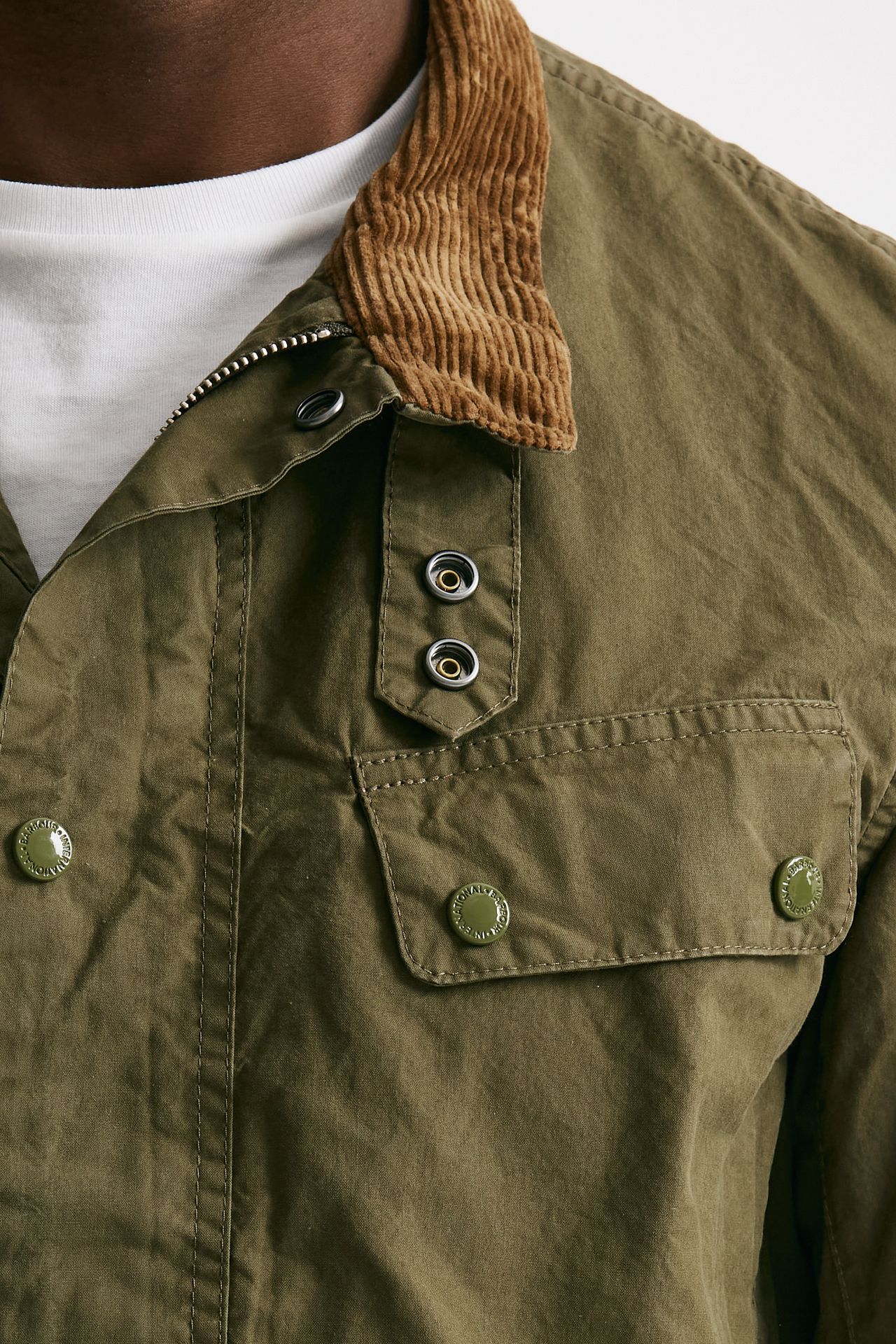 Giacca SUMMER WASH DUKE verde militare