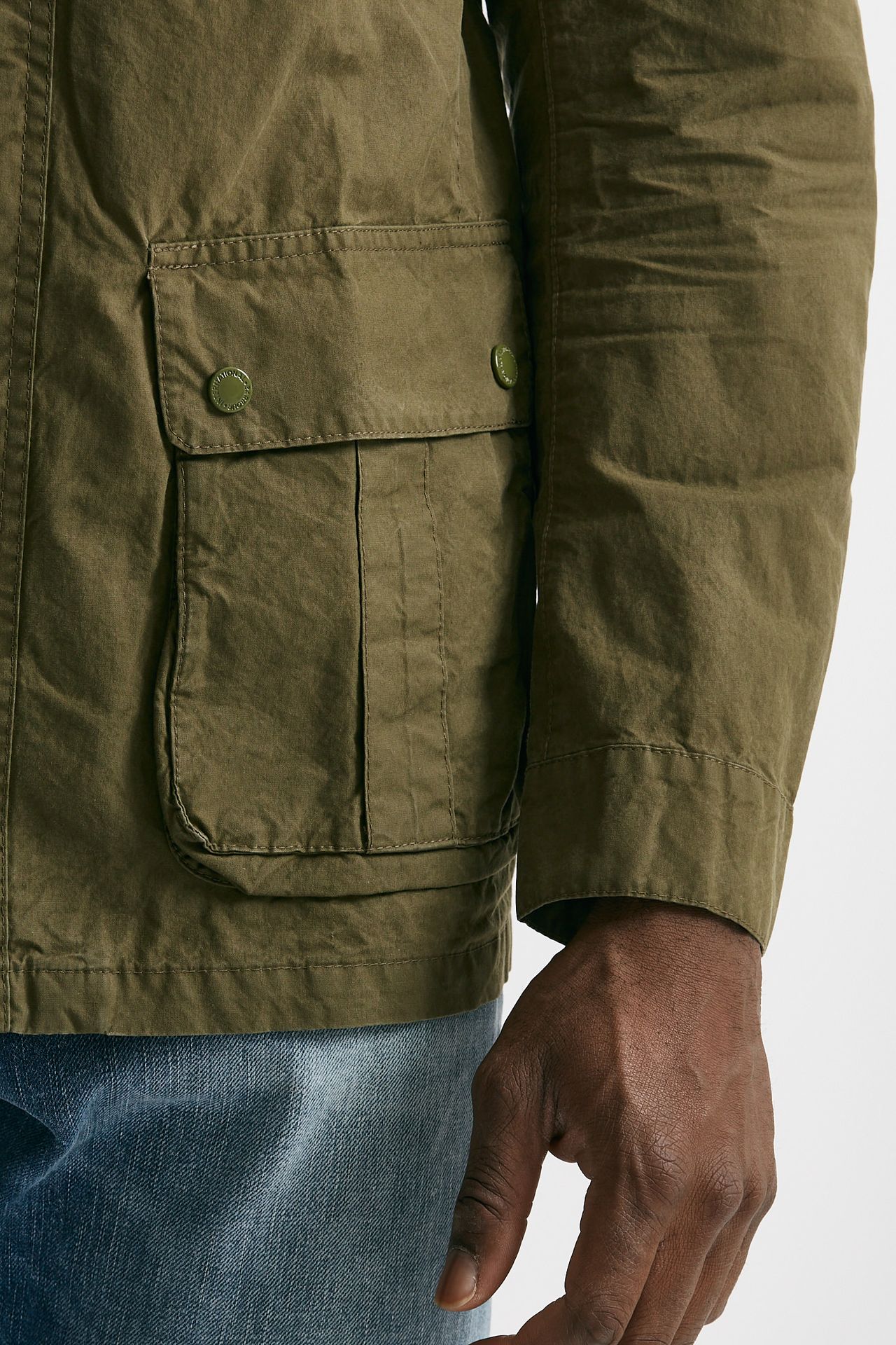 Giacca SUMMER WASH DUKE verde militare