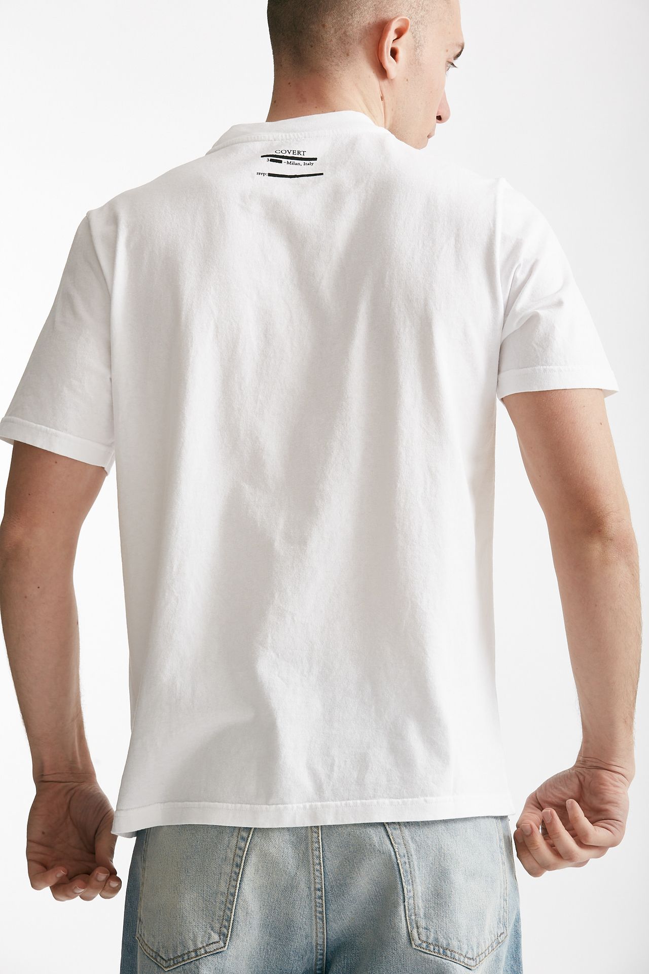 T-shirt in cotone bianco