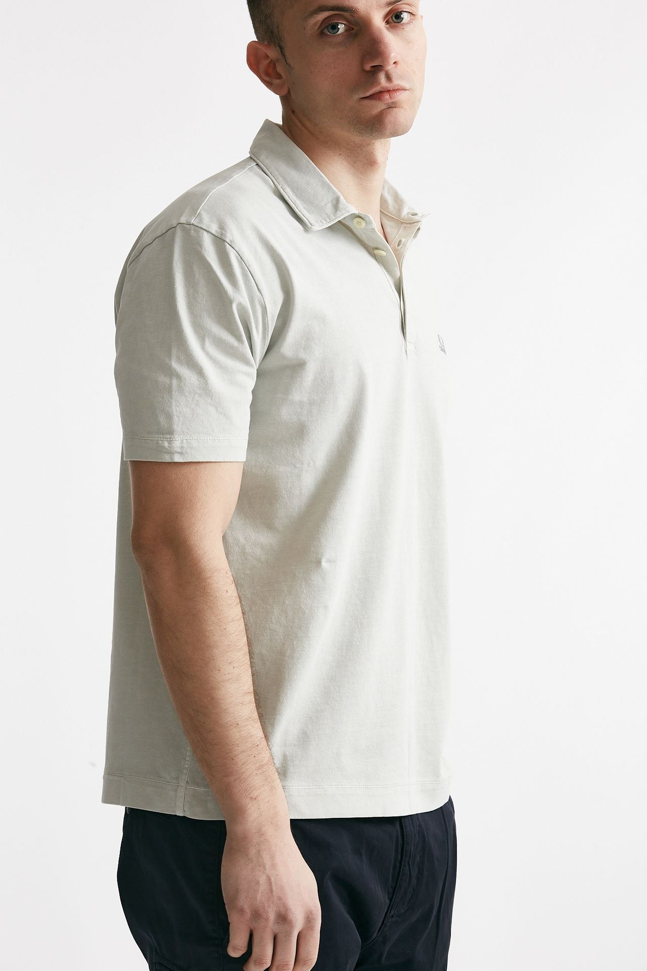 Polo in cotone LOGO POLO ghiaccio