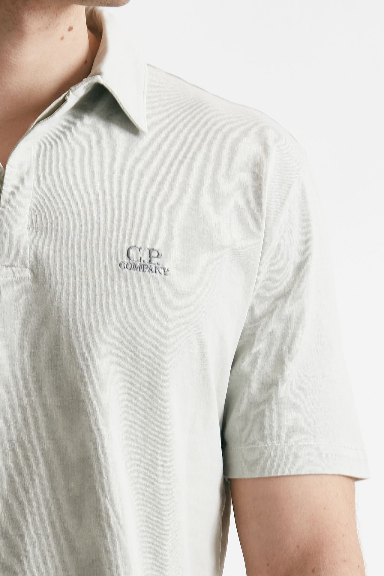 Polo in cotone LOGO POLO ghiaccio