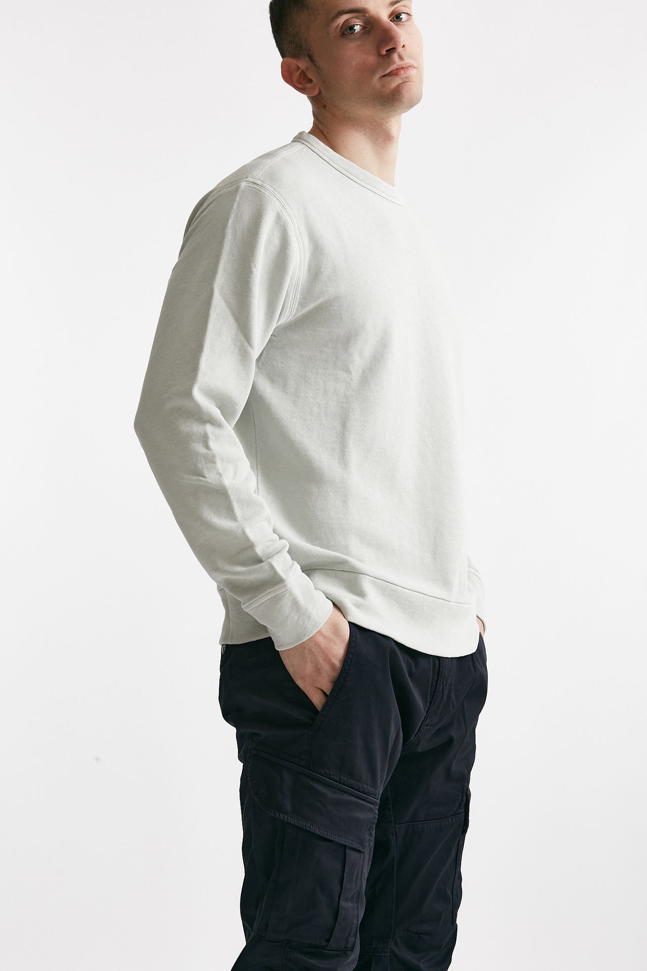 Felpa Malfilè Fleece Crewneck Sweatshirt
