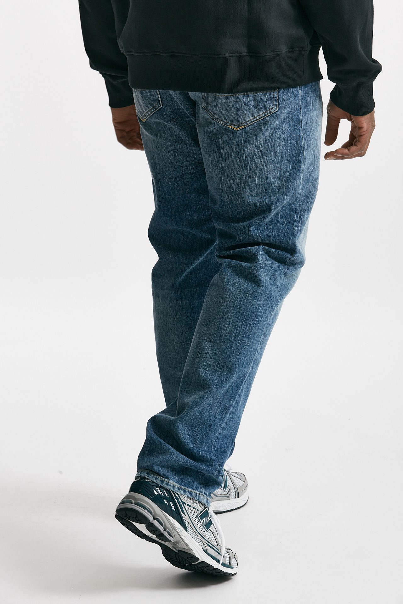 Jeans in cotone fermo BOWL chiaro