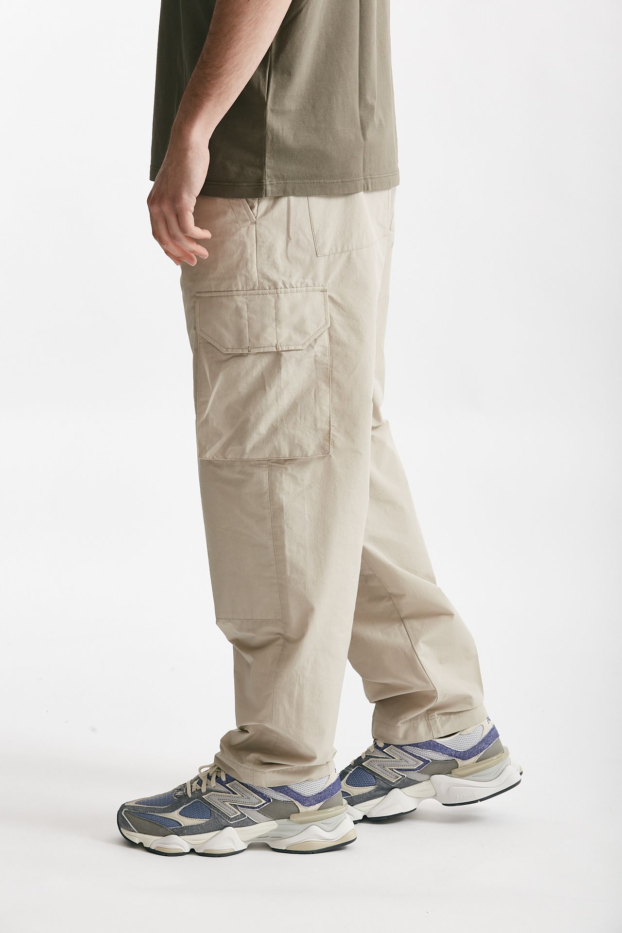 Pantalone cargo cotone e poliestere FLEET beige