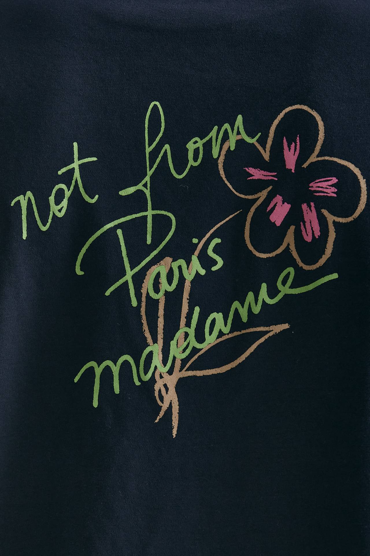 T-shirt in cotone blu