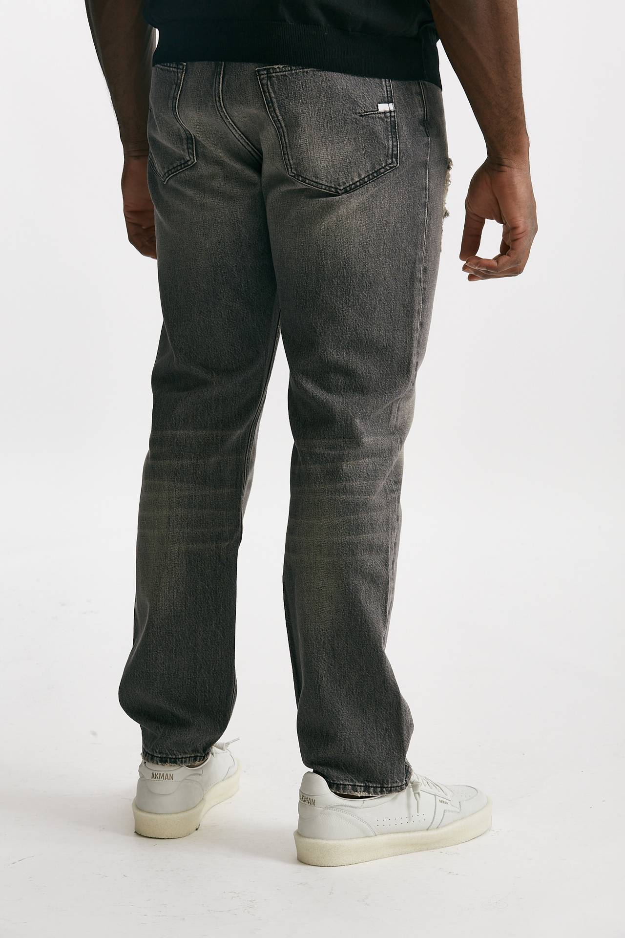 Jeans ARROW cotone grigio fermo stone washed
