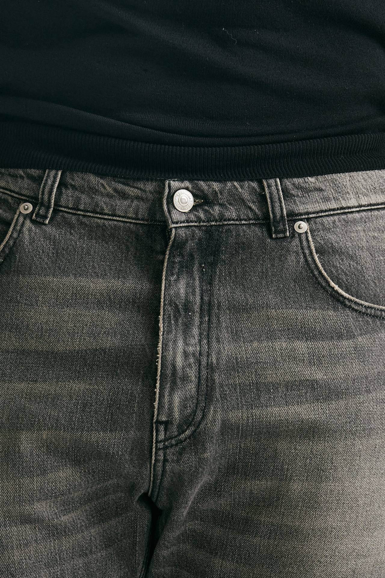 Jeans ARROW cotone grigio fermo stone washed