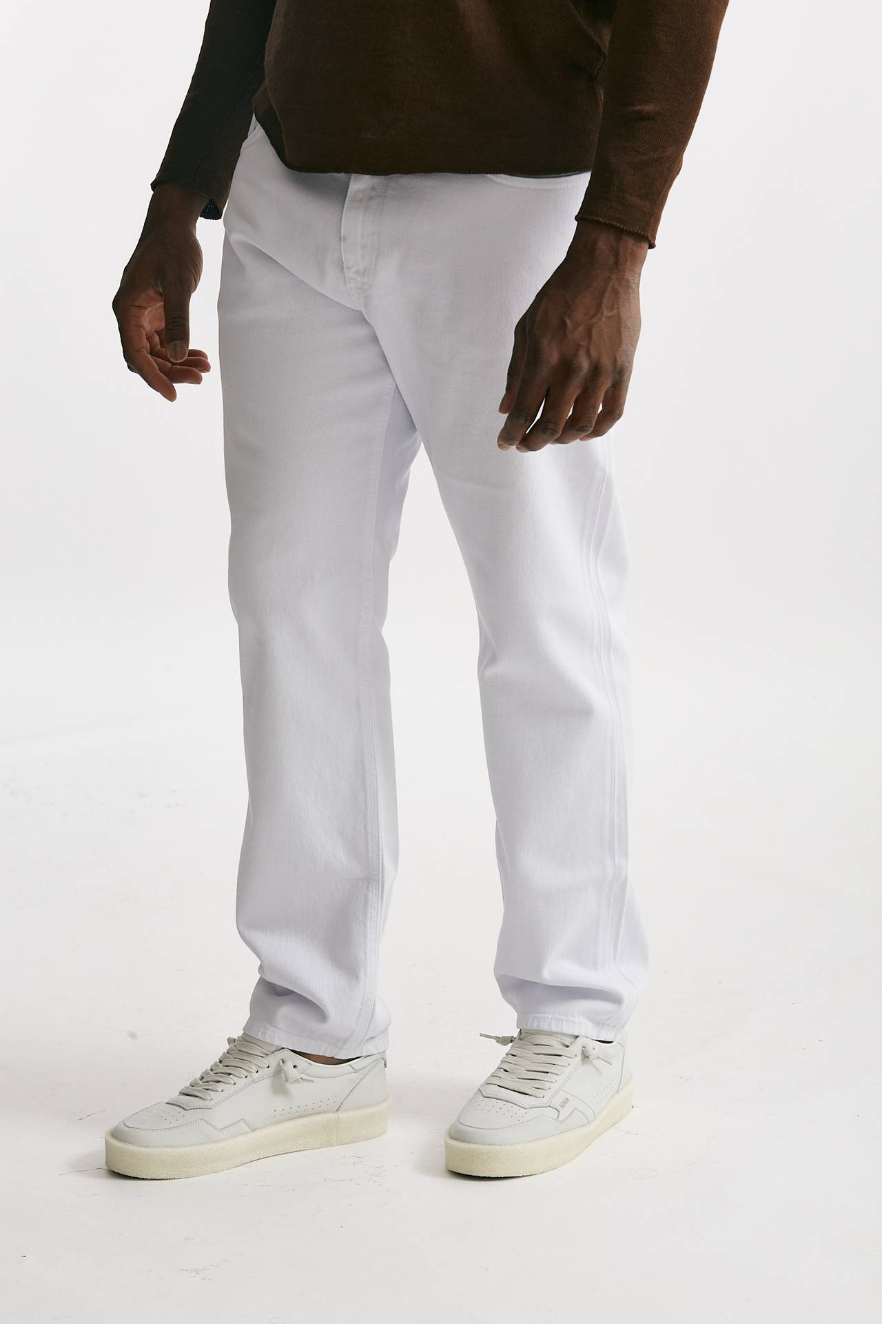 Jeans bianco ARROW Cotone fermo stone washed