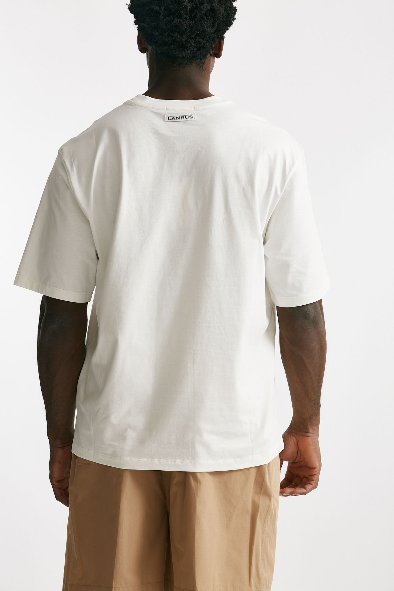 T-shirt in cotone bianco 