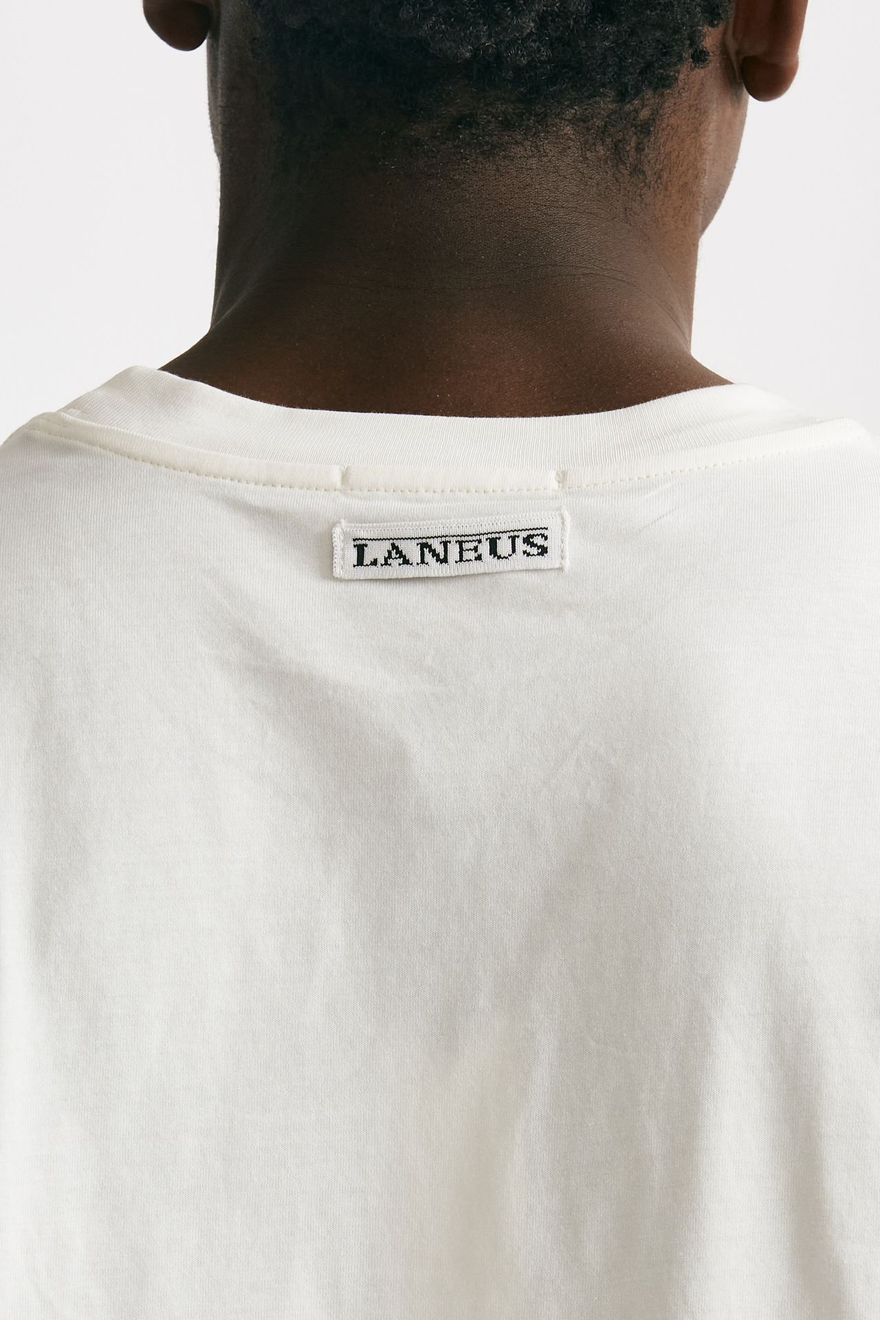 T-shirt in cotone bianco 