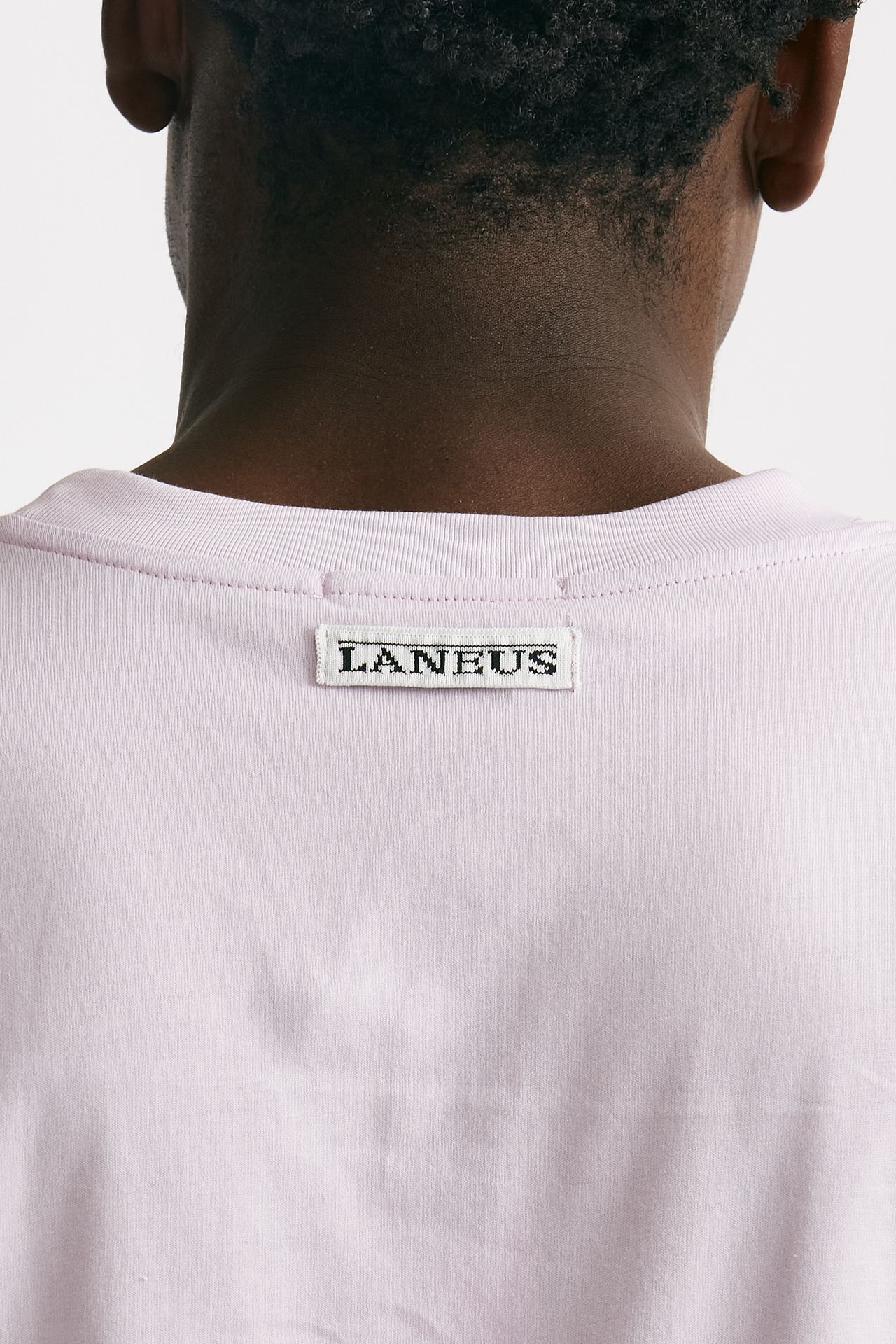 T-shirt in cotone lilla 