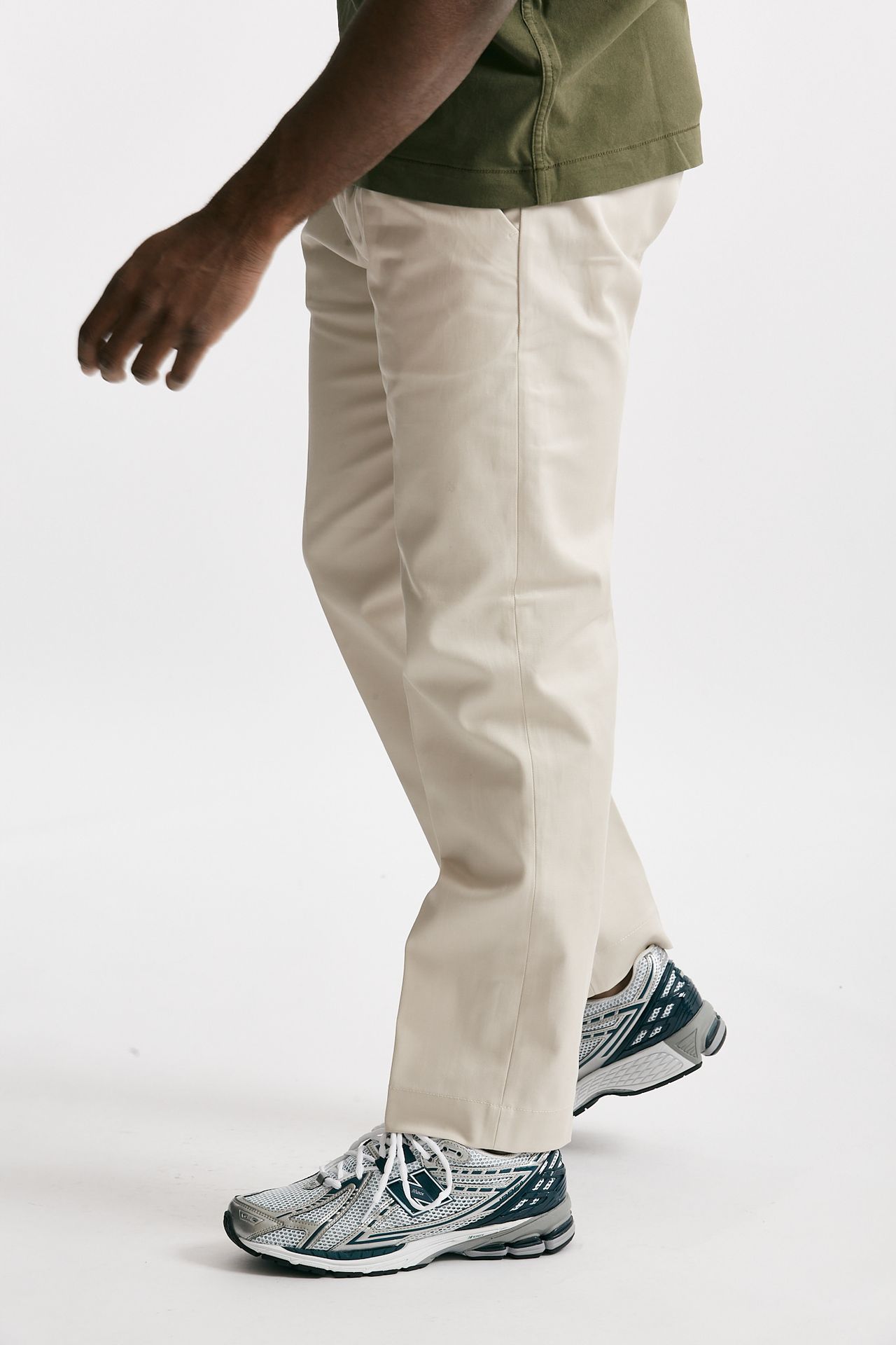 Pantalone chino FOLD 2 in cotone ghiaccio