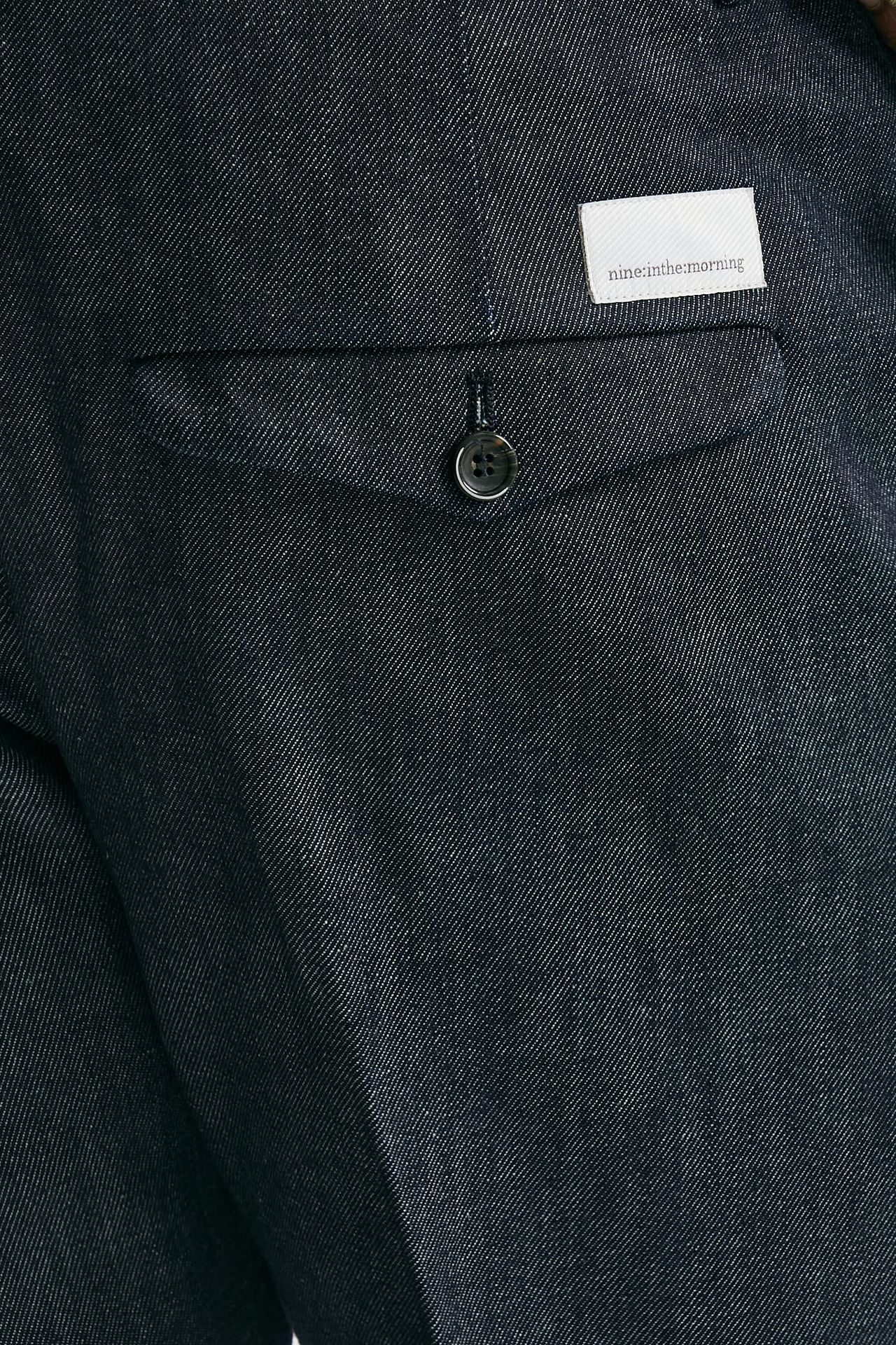 Pantalone chino TIM in denim bagnato