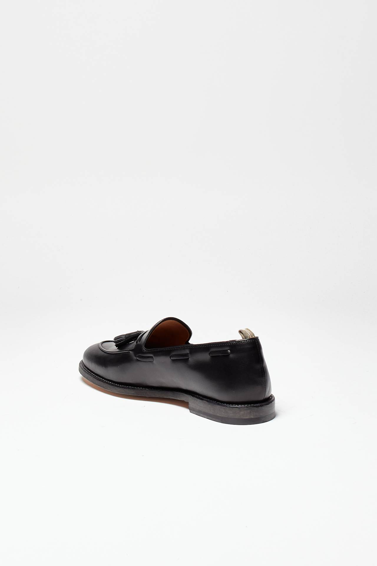 Mocassini IVY 003 in pelle nero