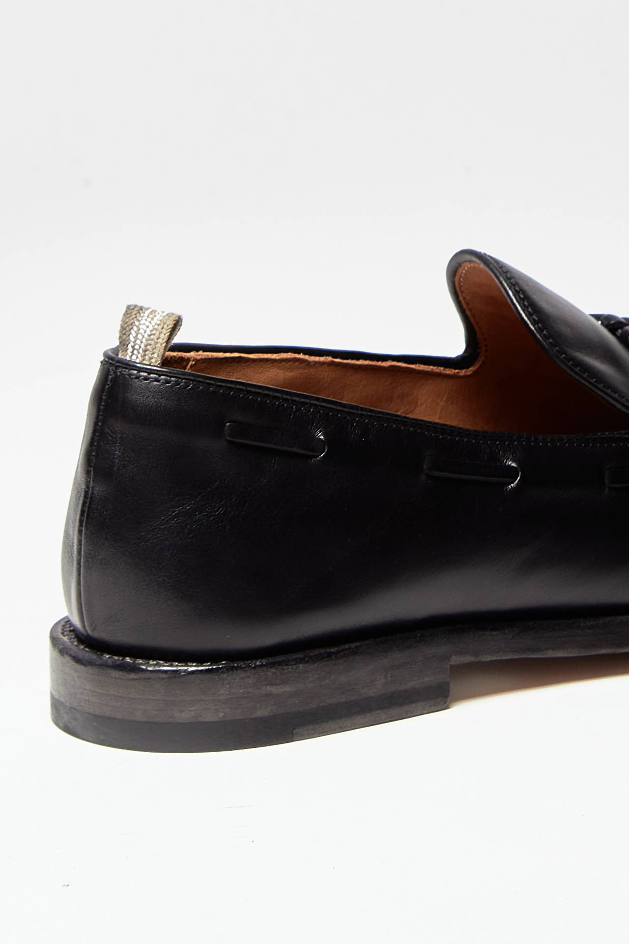 Mocassini IVY 003 in pelle nero
