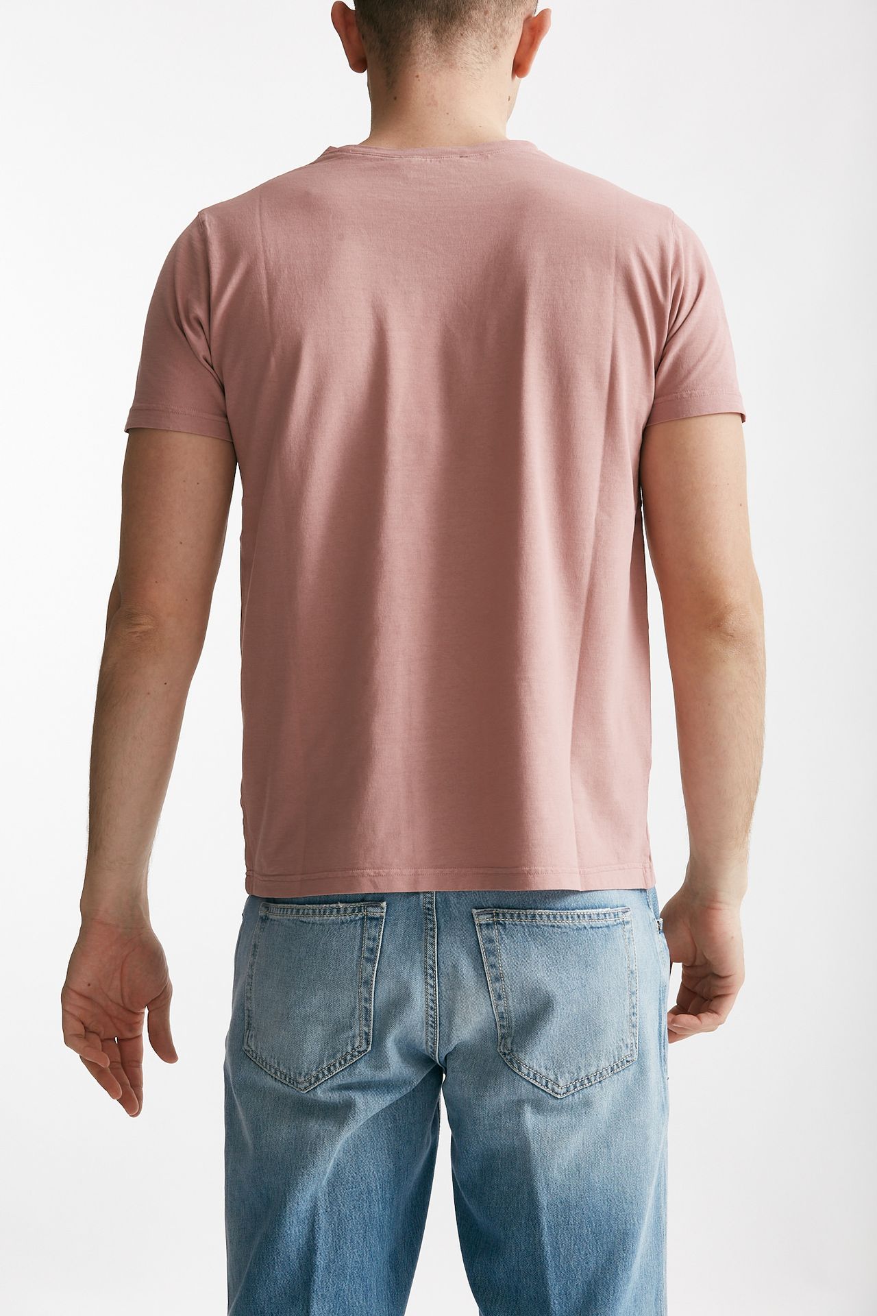 T shirt in cotone rosa