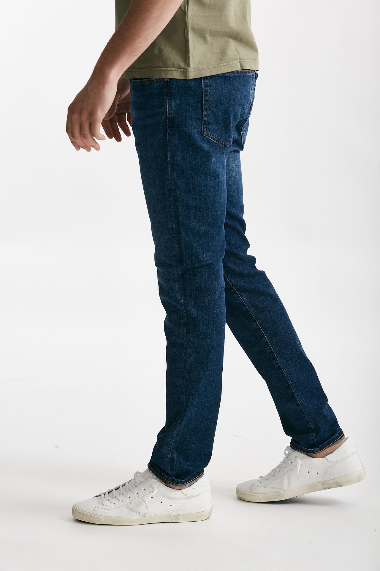 Jeans SWING lavaggio scuro stone washed