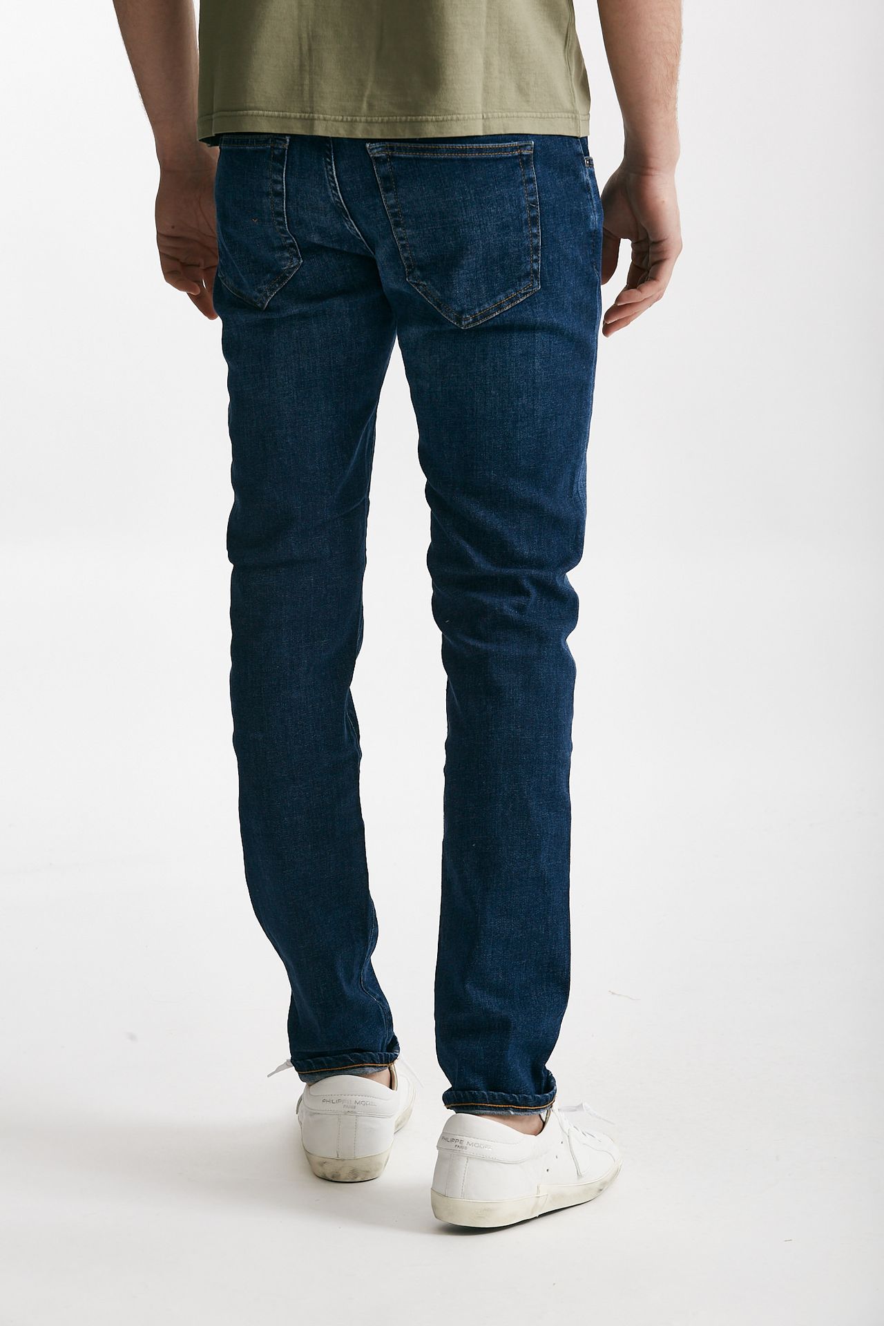 Jeans SWING lavaggio scuro stone washed