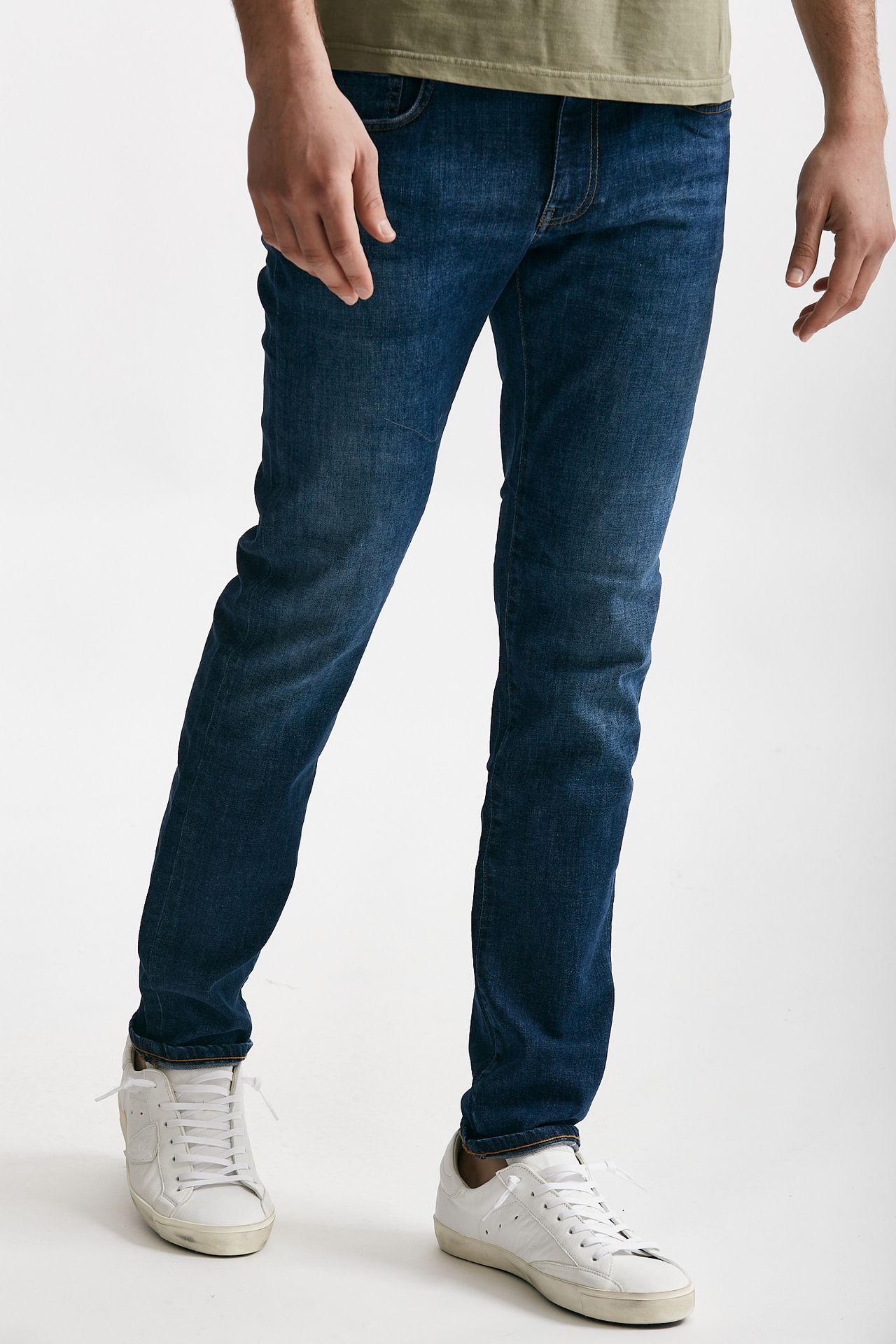 Jeans SWING lavaggio scuro stone washed