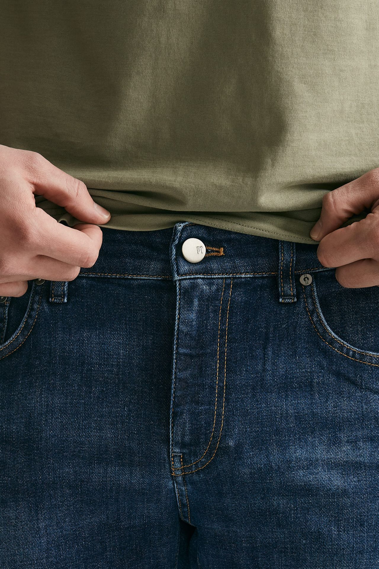 Jeans SWING lavaggio scuro stone washed