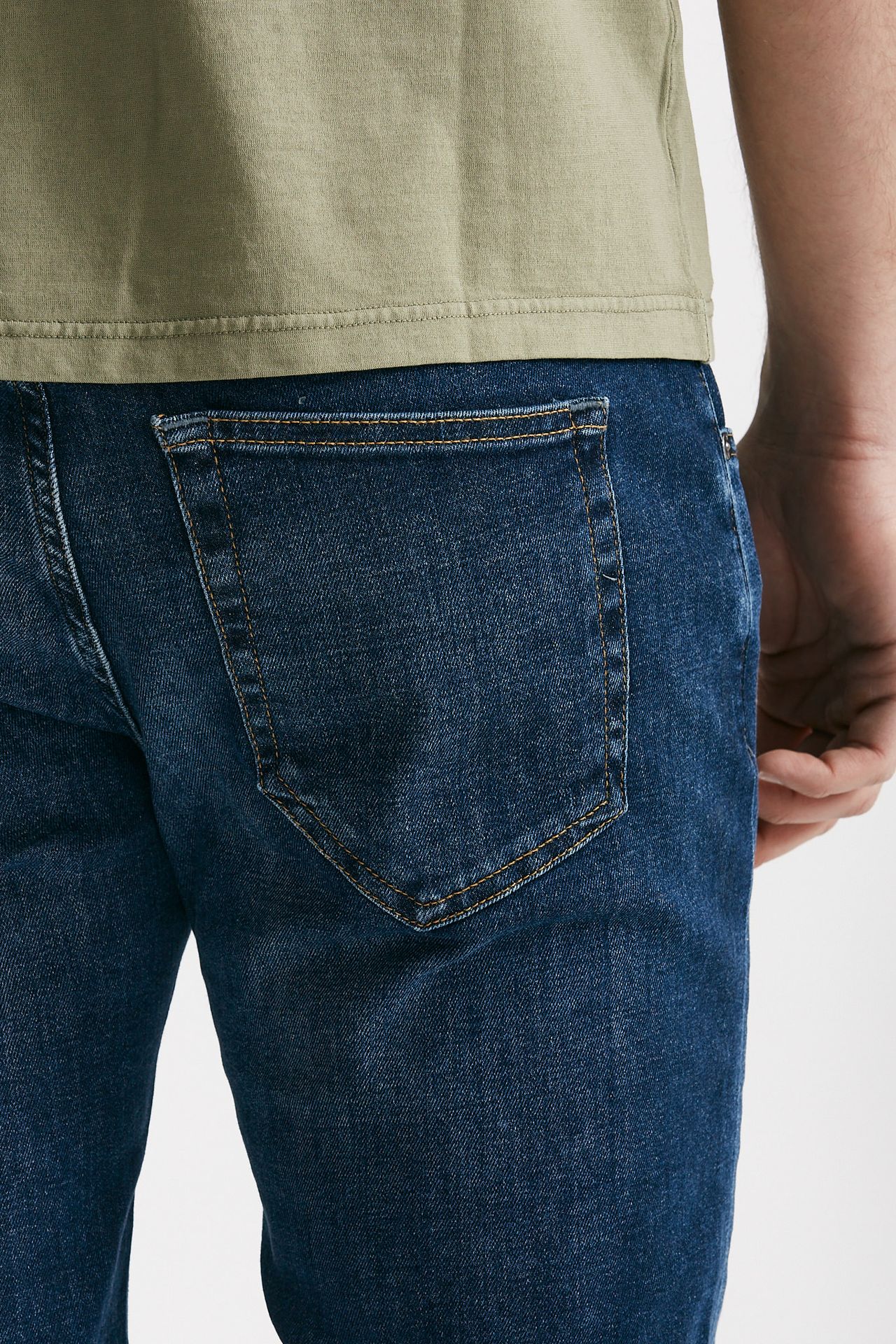 Jeans SWING lavaggio scuro stone washed