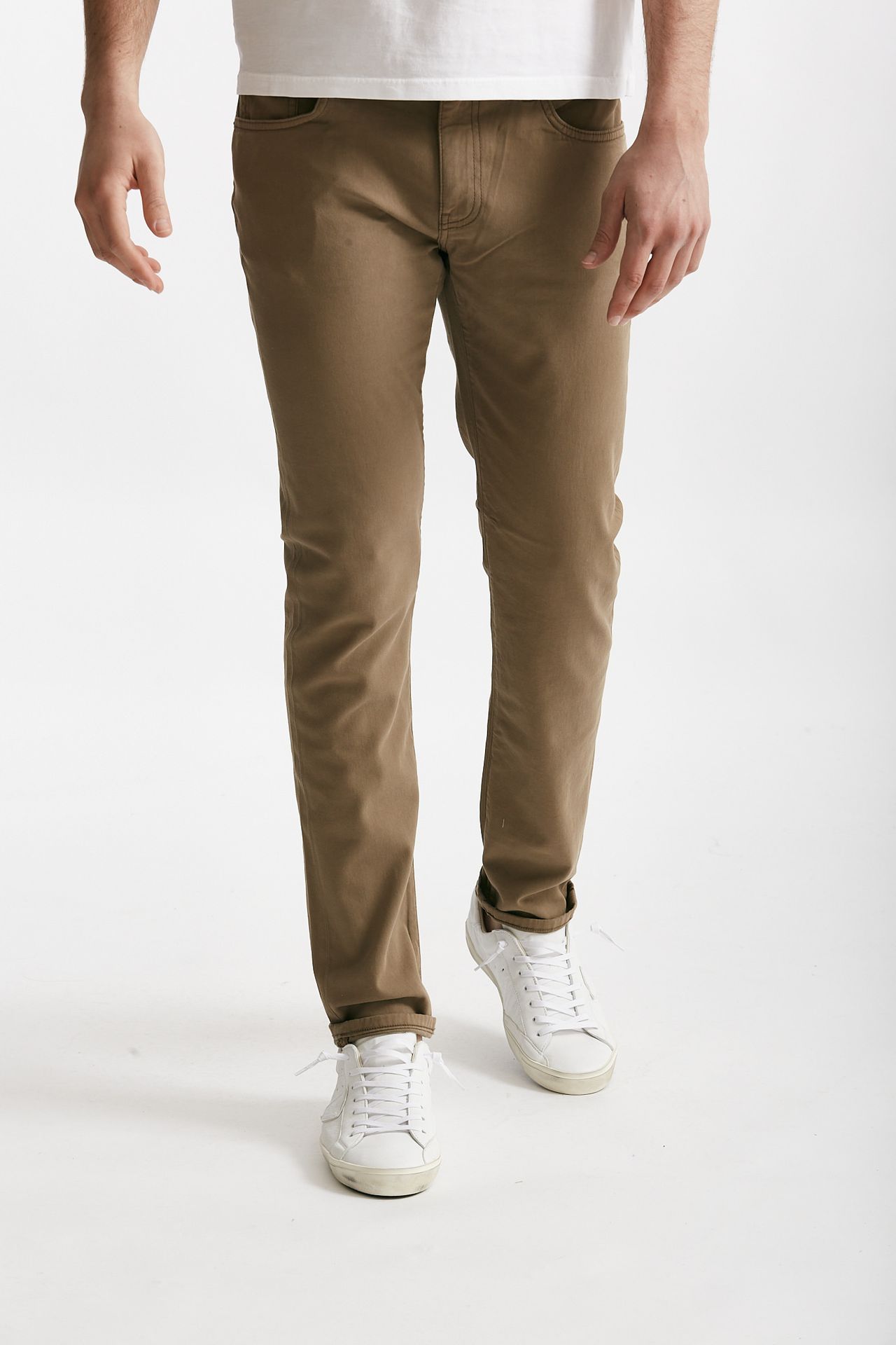 Jeans SWING cotone stretch cammello