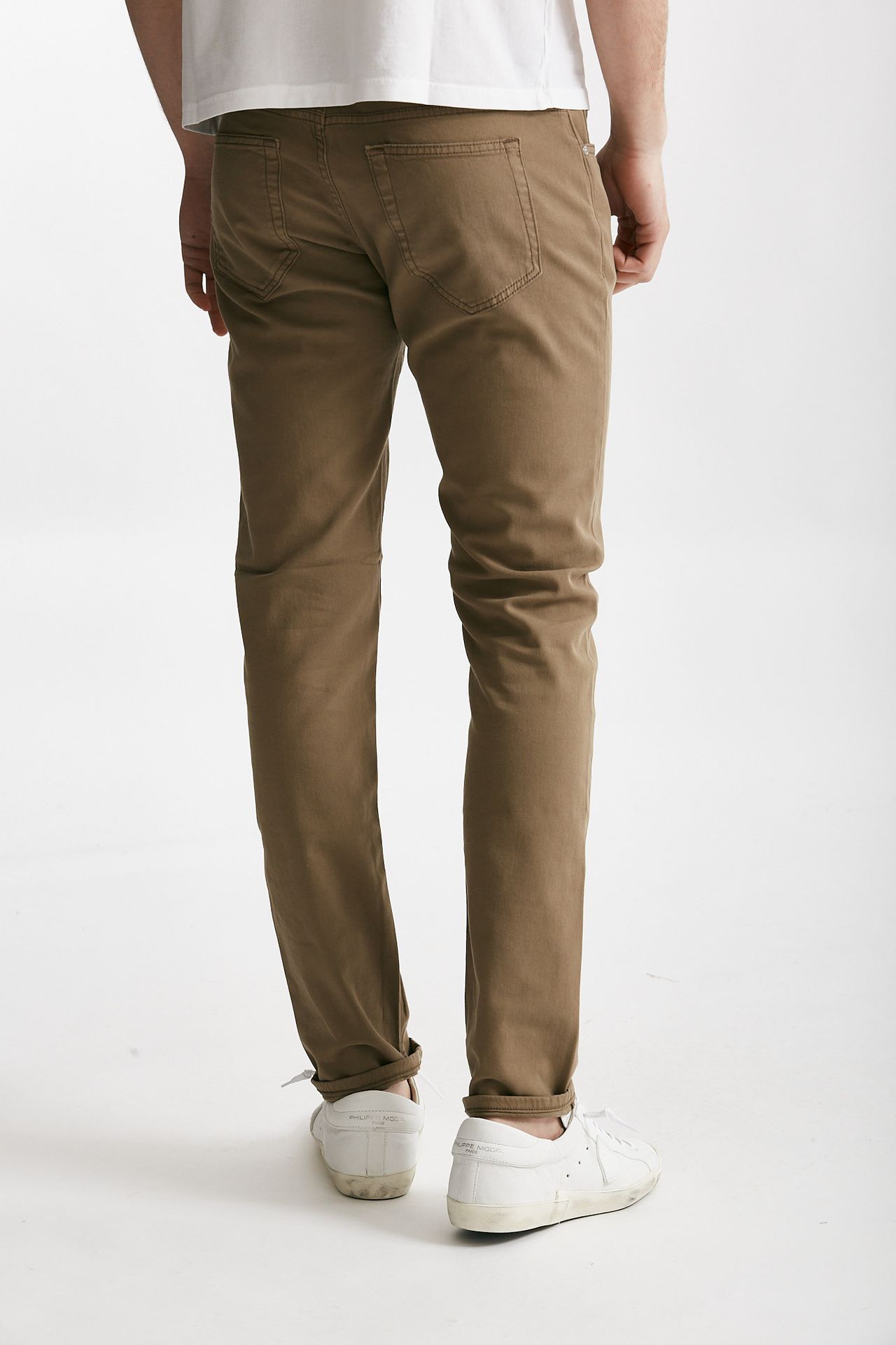 Jeans SWING cotone stretch cammello 
