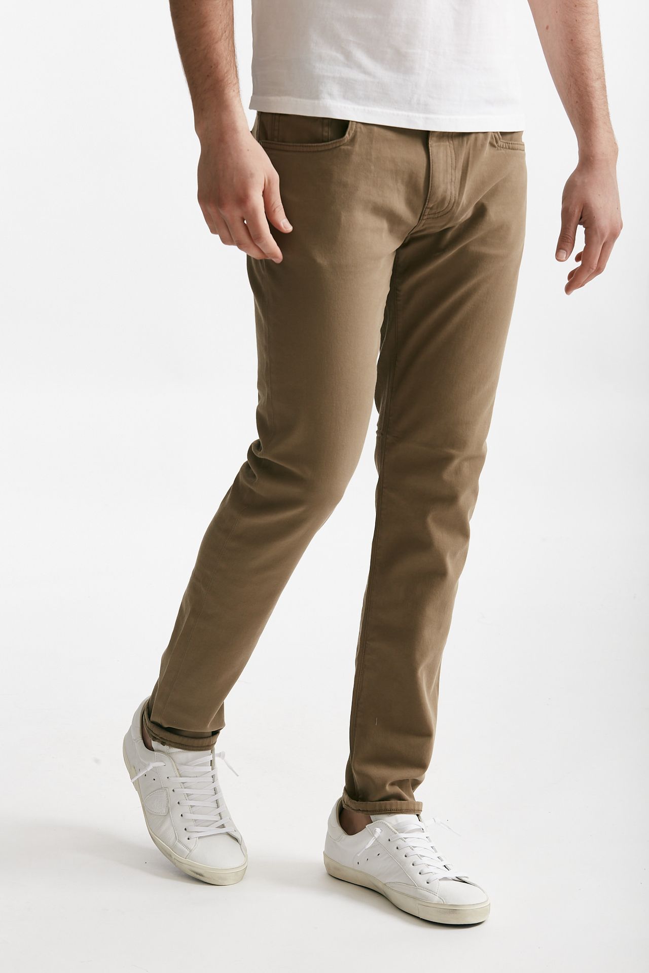 Jeans SWING cotone stretch cammello 