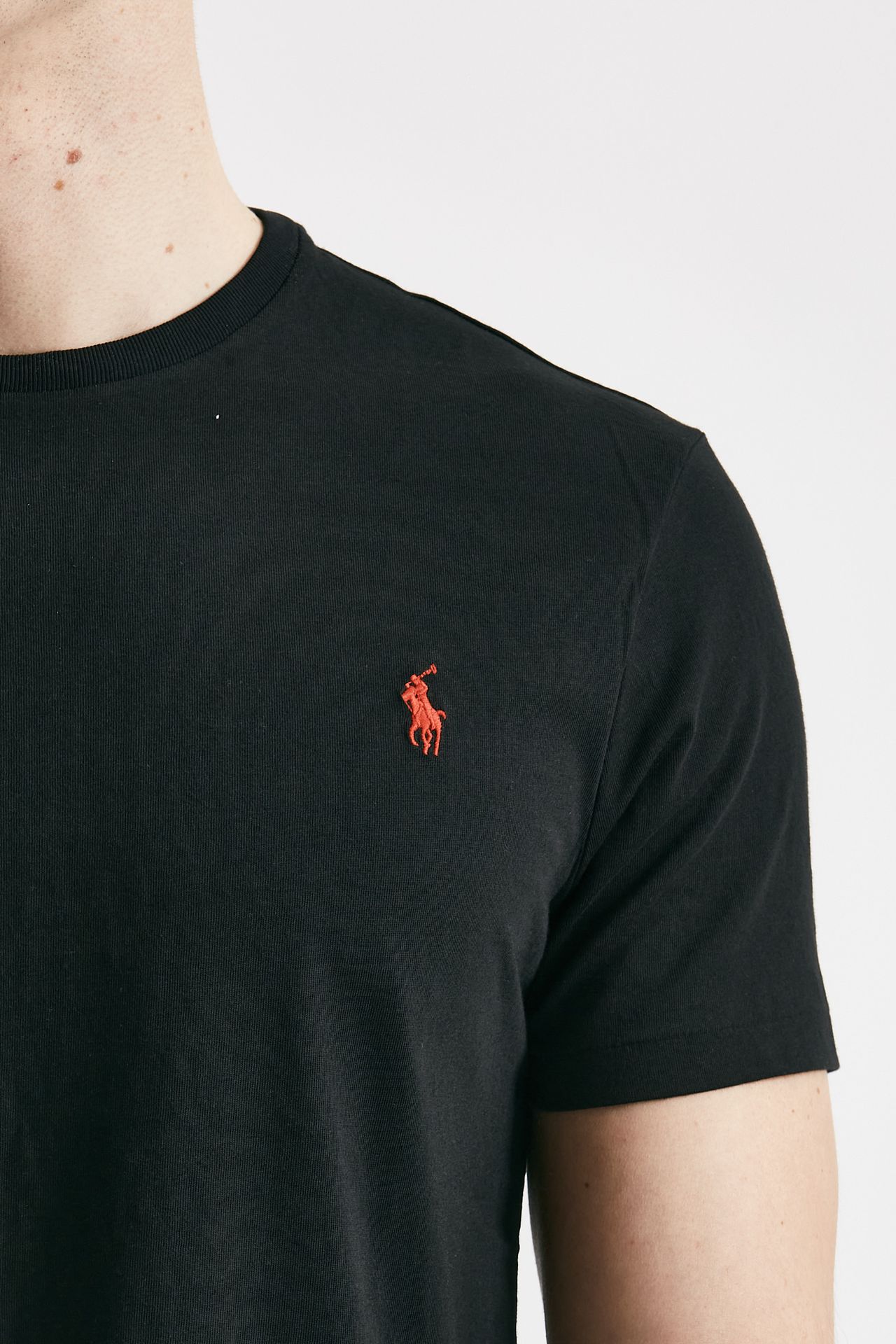 T-shirt in cotone nero