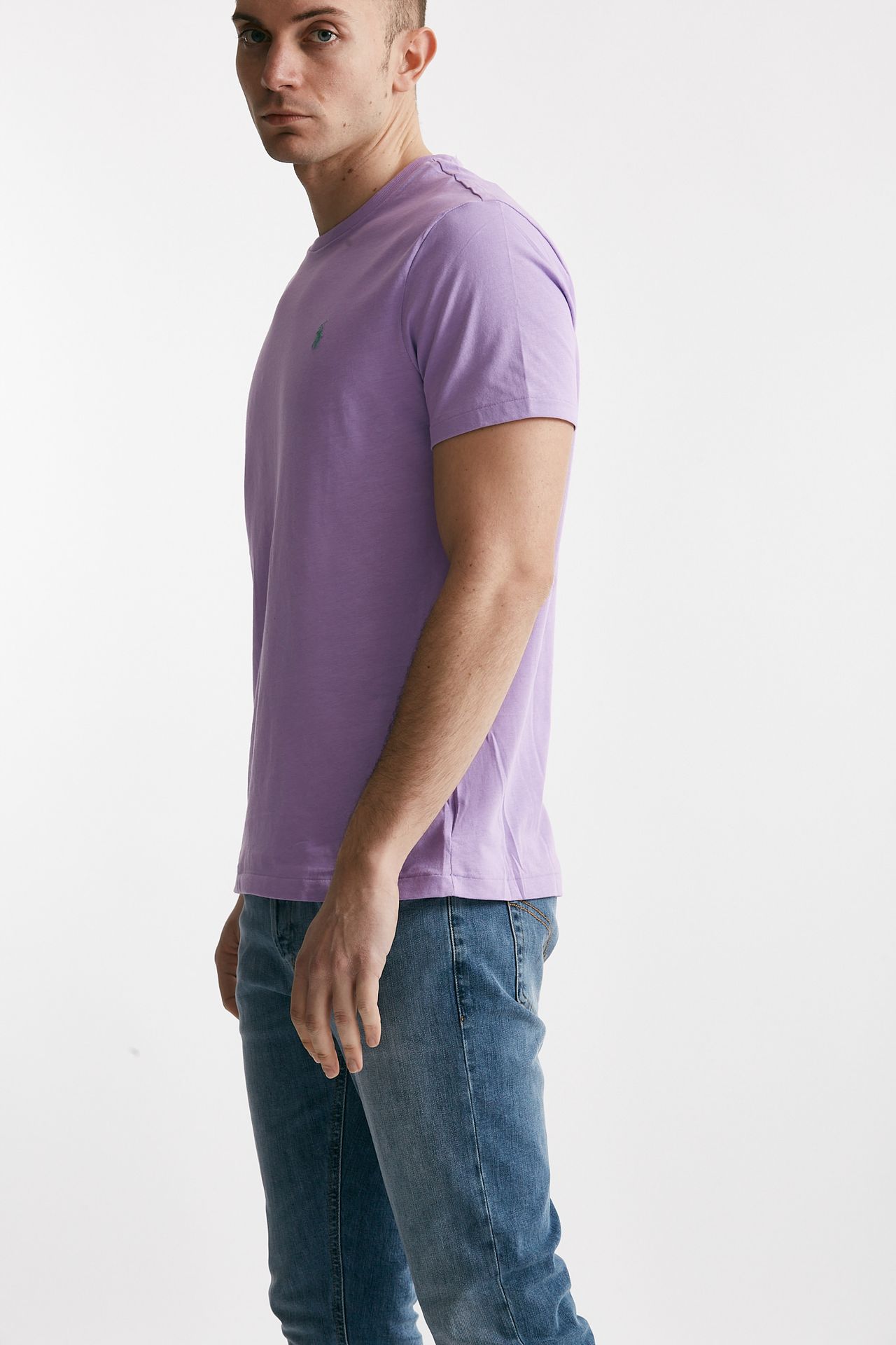 T-shirt in cotone lilla