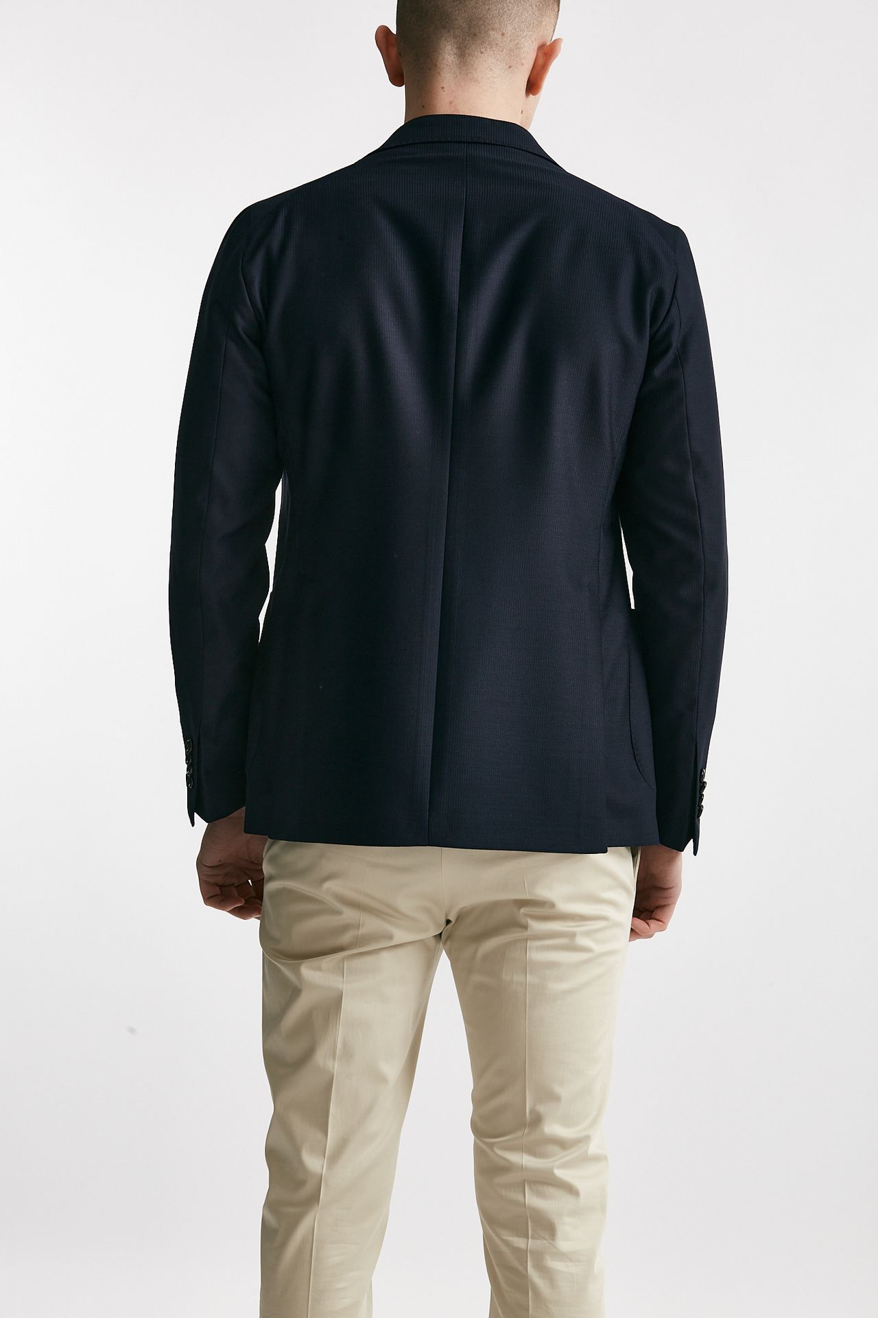 Giacca MONTECARLO blu in lana