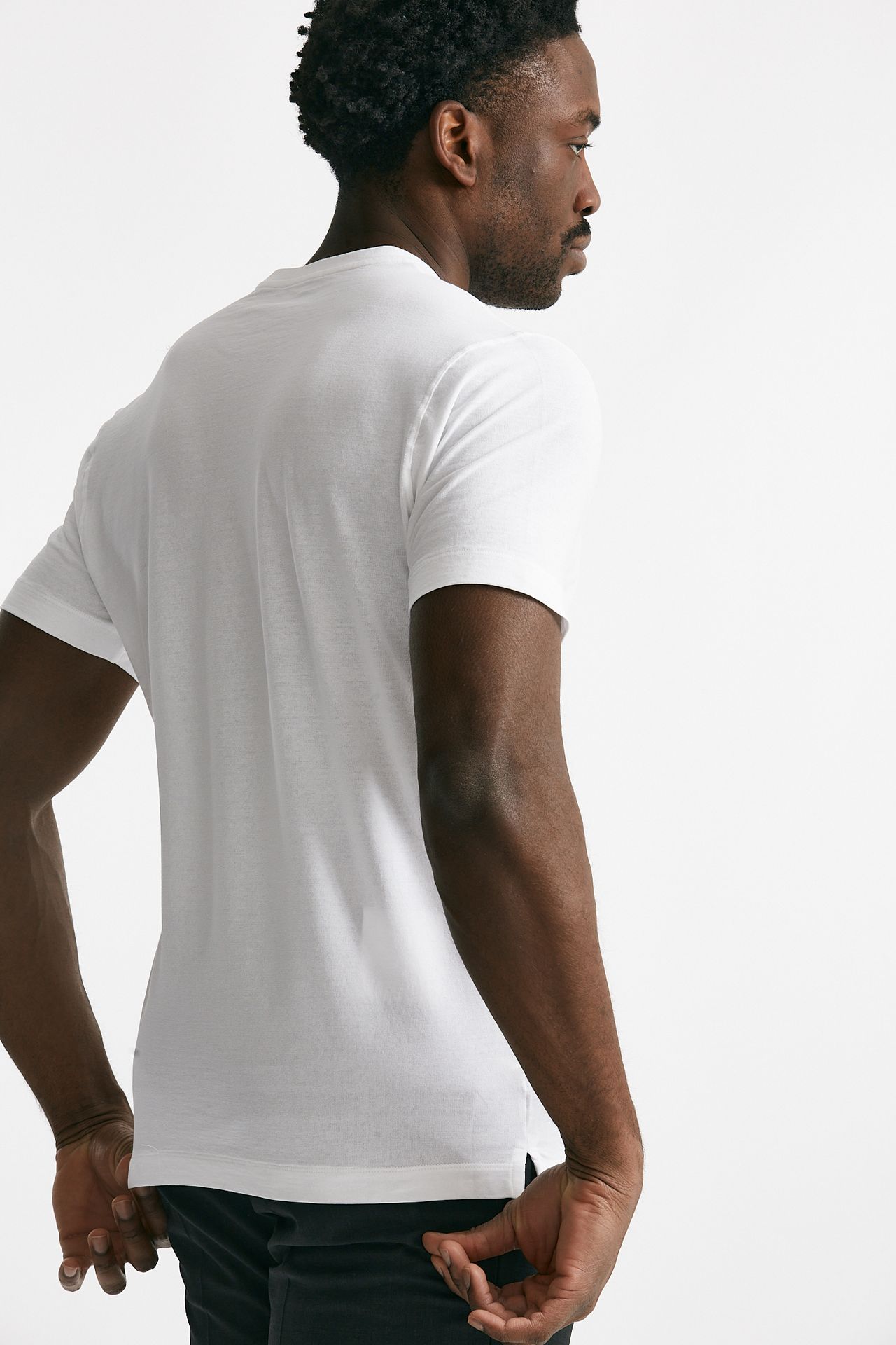 T shirt in cotone bianco Icecotton