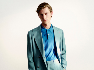 Tagliatore men spring summer 2023: tradition marries color